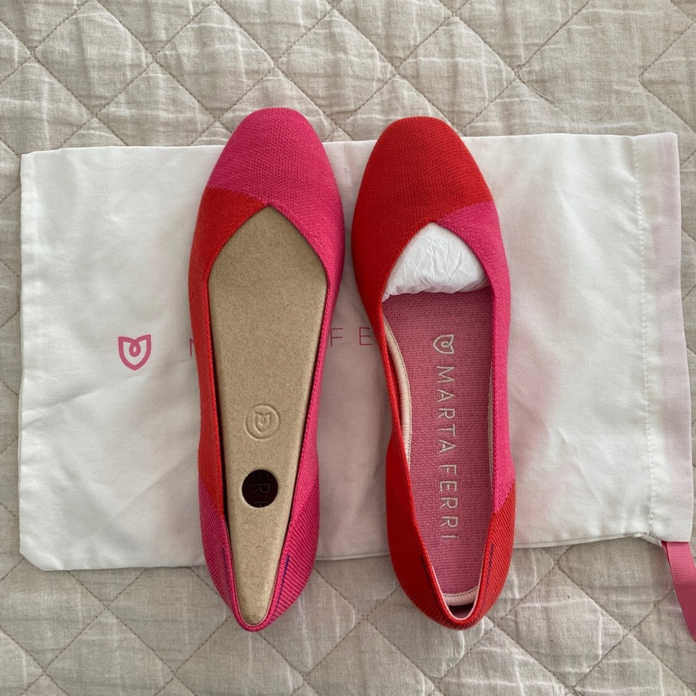 NWOB Rothy’s size 10 Marta Ferri flats